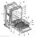 Fig. 01 - Dishwasher and adjustable rack