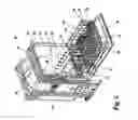 Fig. 03 - Dishwasher and adjustable rack