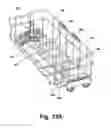 Fig. 13 - Dishwasher and adjustable rack