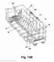 Fig. 14 - Dishwasher and adjustable rack