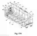 Fig. 18 - Dishwasher and adjustable rack