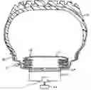 Fig. 01 - Integrated tire rim airbag system