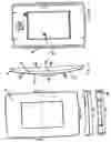 Fig. 05 - Screwless faceplate components and assembly