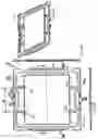 Fig. 10 - Screwless faceplate components and assembly