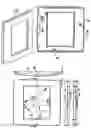 Fig. 12 - Screwless faceplate components and assembly