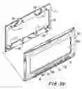 Fig. 37 - Wall plate with one opening for one or more wiring devices