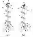 Fig. 04 - Merchandising display assembly with affixed and adjustable U-shaped bracket