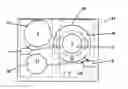 Fig. 01 - Induction hot plate comprising heating regions having a reconfigurable structure, and method for increasing the maximum power of said heating regions
