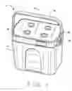 Fig. 02 - Insulated storage container having a removable liner