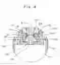 Fig. 05 - Constant discharge structure for nozzle head lowering type vacuum cosmetic container