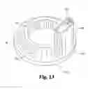 Fig. 11 - Inverted dispensing pump with vent baffle