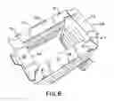 Fig. 05 - One-piece shipping container with differently contoured inner and outer walls and a quick-lock bottom