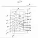 Fig. 34 - Method of generating a complex laser scanning pattern from a bioptical laser scanning system for providing 360° of omnidirectional bar code symbol scanning coverage at a point of sale station