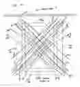 Fig. 43 - Method of generating a complex laser scanning pattern from a bioptical laser scanning system for providing 360° of omnidirectional bar code symbol scanning coverage at a point of sale station