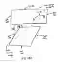 Fig. 46 - Method of generating a complex laser scanning pattern from a bioptical laser scanning system for providing 360° of omnidirectional bar code symbol scanning coverage at a point of sale station