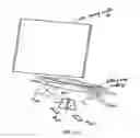 Fig. 14 - Method of generating a complex laser scanning pattern from a bioptical laser scanning system for providing 360° of omnidirectional bar code symbol scanning coverage at a point of sale station