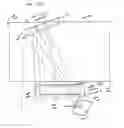 Fig. 55 - Method of generating a complex laser scanning pattern from a bioptical laser scanning system for providing 360° of omnidirectional bar code symbol scanning coverage at a point of sale station