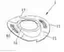 Fig. 01 - Round undulating blade and blade module for shredder