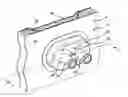 Fig. 01 - Double plate heater pipe seal to dash