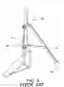 Fig. 07 - Positioning foot for an instrument stand