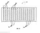 Fig. 13 - Apparatus and method for controlled width extrusion of filamentary curtain