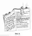 Fig. 06 - Book marking and note taking apparatus