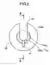 Fig. 06 - Balance weight and balance-correcting structure for spoke wheel
