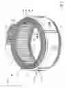 Fig. 02 - Alternator stator having a multiple filar construction to improve convective cooling