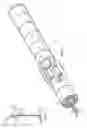 Fig. 02 - Dual polarized three-sector base station antenna with variable beam tilt