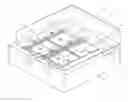 Fig. 01 - Double substrate reflective spatial light modulator with self-limiting micro-mechanical elements