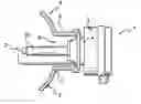 Fig. 01 - Fastening system for fixing a light source on a counterpart of a motor vehicle headlight, and a method of applying it