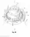 Fig. 04 - Fastening system for fixing a light source on a counterpart of a motor vehicle headlight, and a method of applying it
