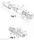 Fig. 02 - Writing instrument with sheet dispenser