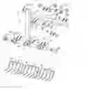 Fig. 01 - Attachable high lift implement for tractors and the like