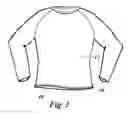 Fig. 04 - Performance sports garments formed from single layer double-faced performance warp knit fabric and method of making same