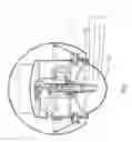 Fig. 04 - Structure containing the conductive medium for the source of the external high-power focusing ultrasonic treatment