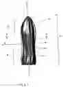 Fig. 02 - Tampon with recessed portions having multiple widths