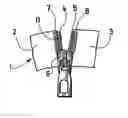 Fig. 01 - Zip fastener device for the junction of two leather strips, method of making such a device and corresponding article