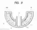 Fig. 08 - Method of making an inductor coil unit including steps of pouring resin between frames, and said coil unit