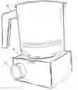 Fig. 01 - Automatic device for heating and frothing a liquid, in particular milk