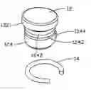 Fig. 01 - Screw cap for a portable electronic device