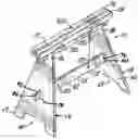 Fig. 01 - Knock down sawhorse