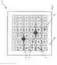Fig. 02 - Hydrophobic surface provided with a multitude of electrodes