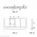 Fig. 13 - Mailbox with lighting decorative structure