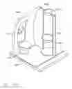 Fig. 04 - Apparatus and methods for increasing useable space within aircraft lavatories