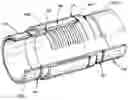 Fig. 01 - Threaded connectors for axial alignment of tubular components, and method of installing pipe sections employing such connectors