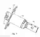 Fig. 08 - Door lock and operation mechanism