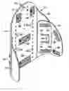 Fig. 01 - Adjustable seat back for a wheelchair