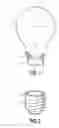 Fig. 02 - Base attachment for electric lamps