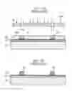Fig. 13 - Organic EL display panel comprising electrode separator and its manufacturing method